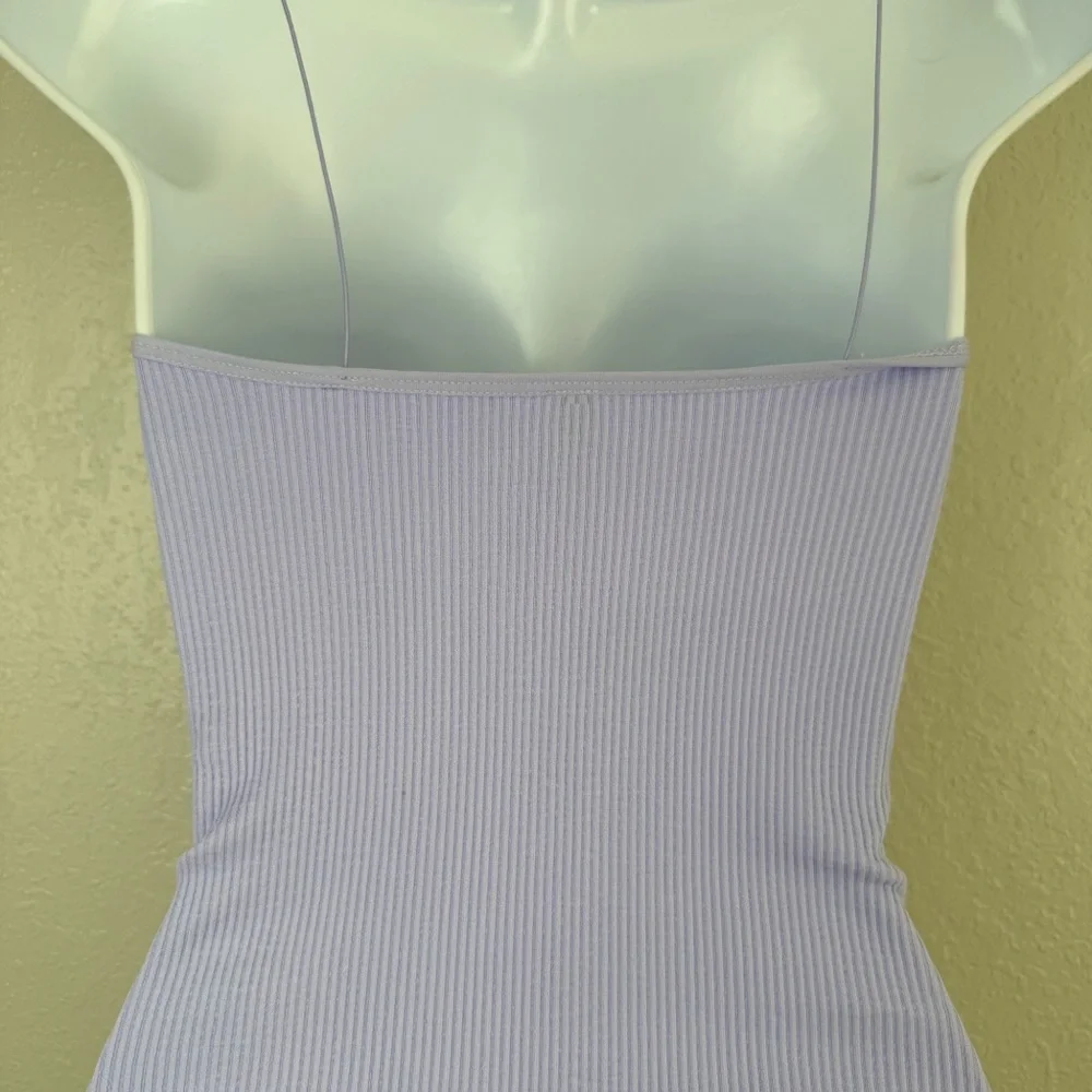 Urban Outfitters Out from Under lavender purple ribbed bungee bodysuit M - Picture 7 of 10